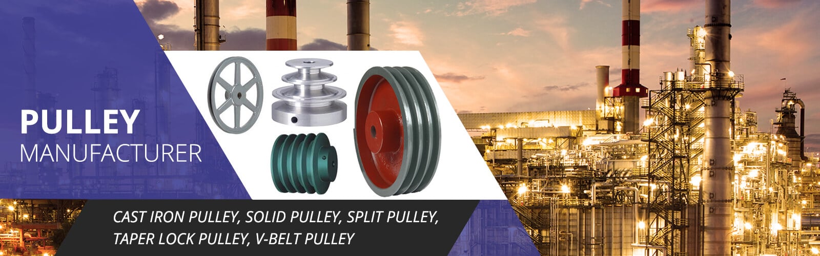 Pulley Manufacturer, Supplier and Exporter in India